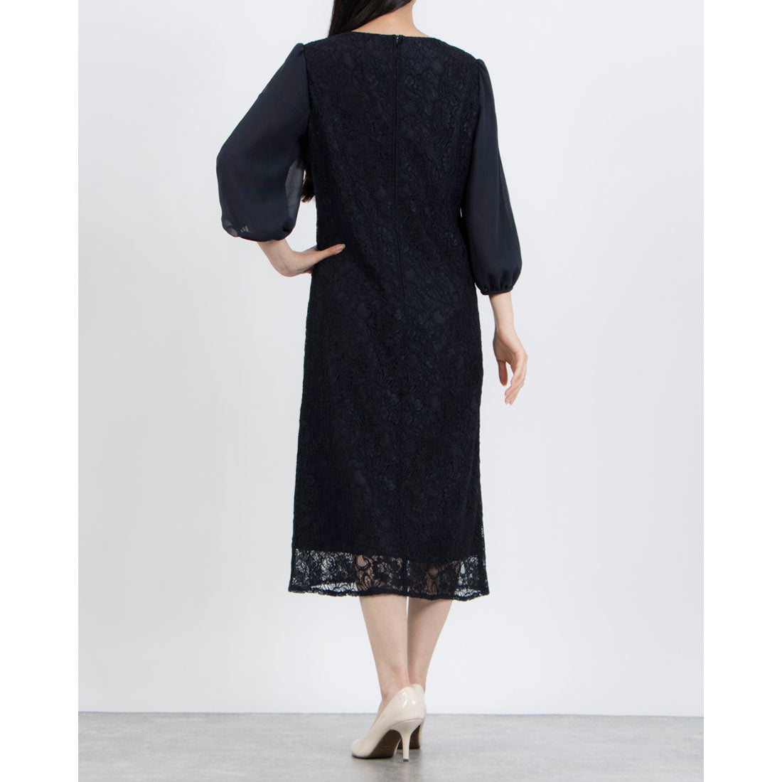 フォルムフォルマ form forma マザードレス/正単品/礼装/結婚式 (ブルー) ブルー