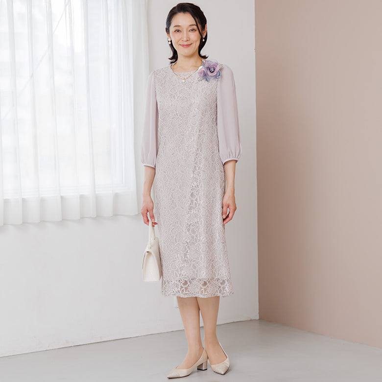 フォルムフォルマ form forma マザードレス/正単品/礼装/結婚式 (ベージュ) ベージュ