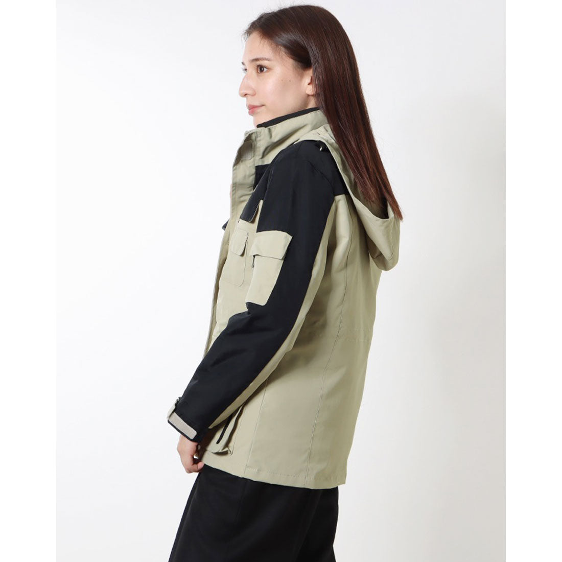 FOURSENSE Women's Layered Winter Jacket Antelope