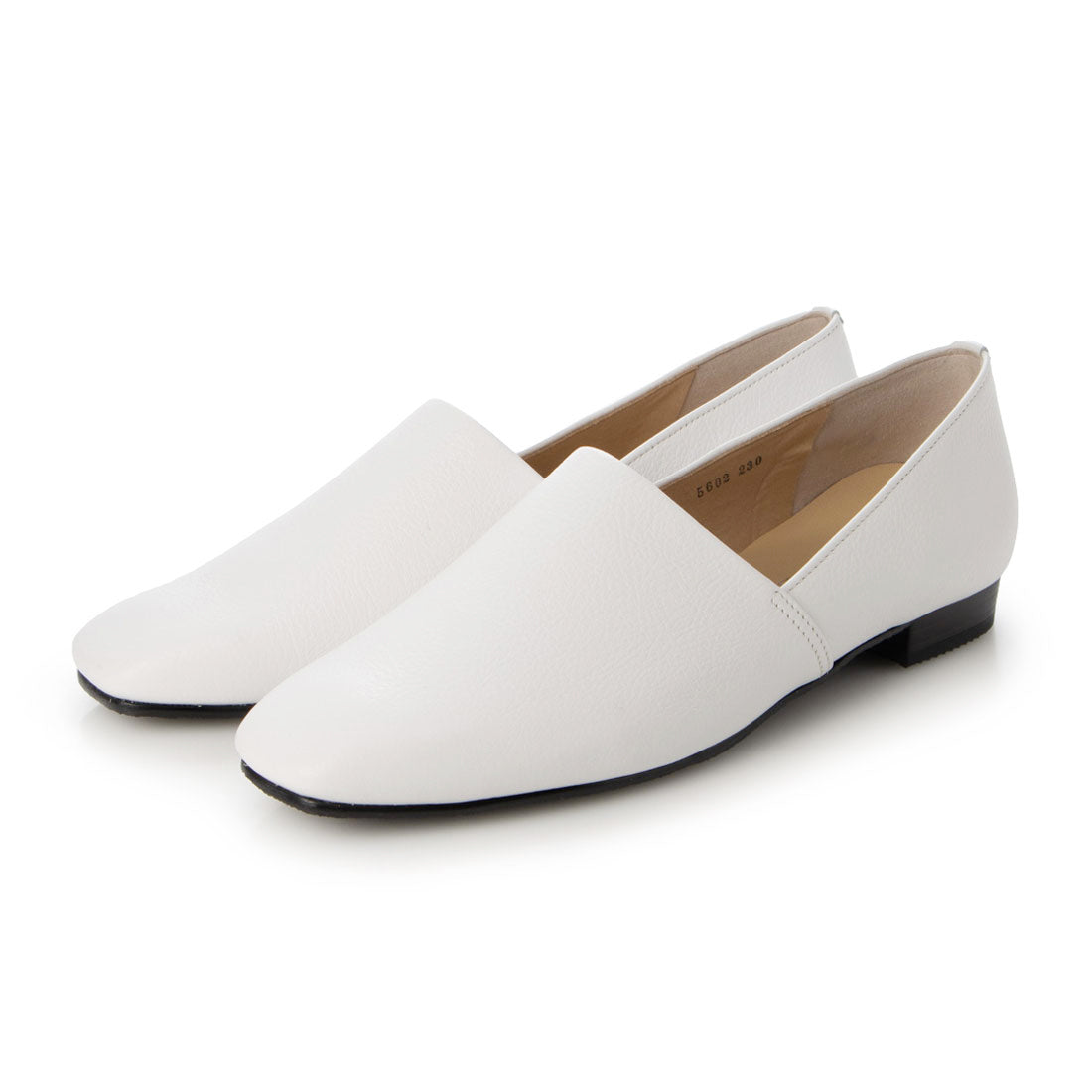 本革低反発インソールカジュアルシューズ FREACH PS5602,WH