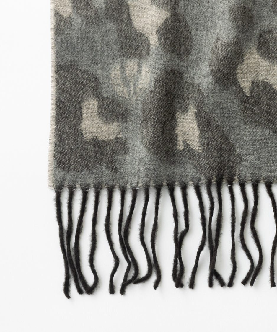 FRAAS Sustainable Stole Muffler Cashmere leopard