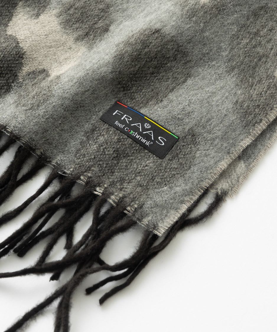 FRAAS Sustainable Stole Muffler Cashmere leopard