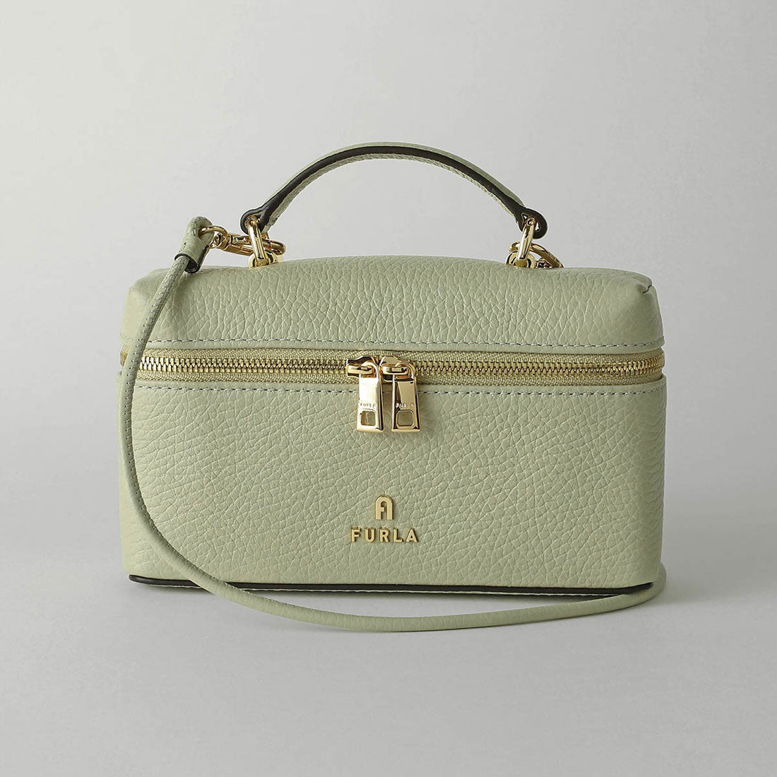 茶まめさま【美品】FURLA ショルダーバッグ Furla Shoulder Bag Camellia Mini Bag WE00625 HSF000 4023S 1 007 Light