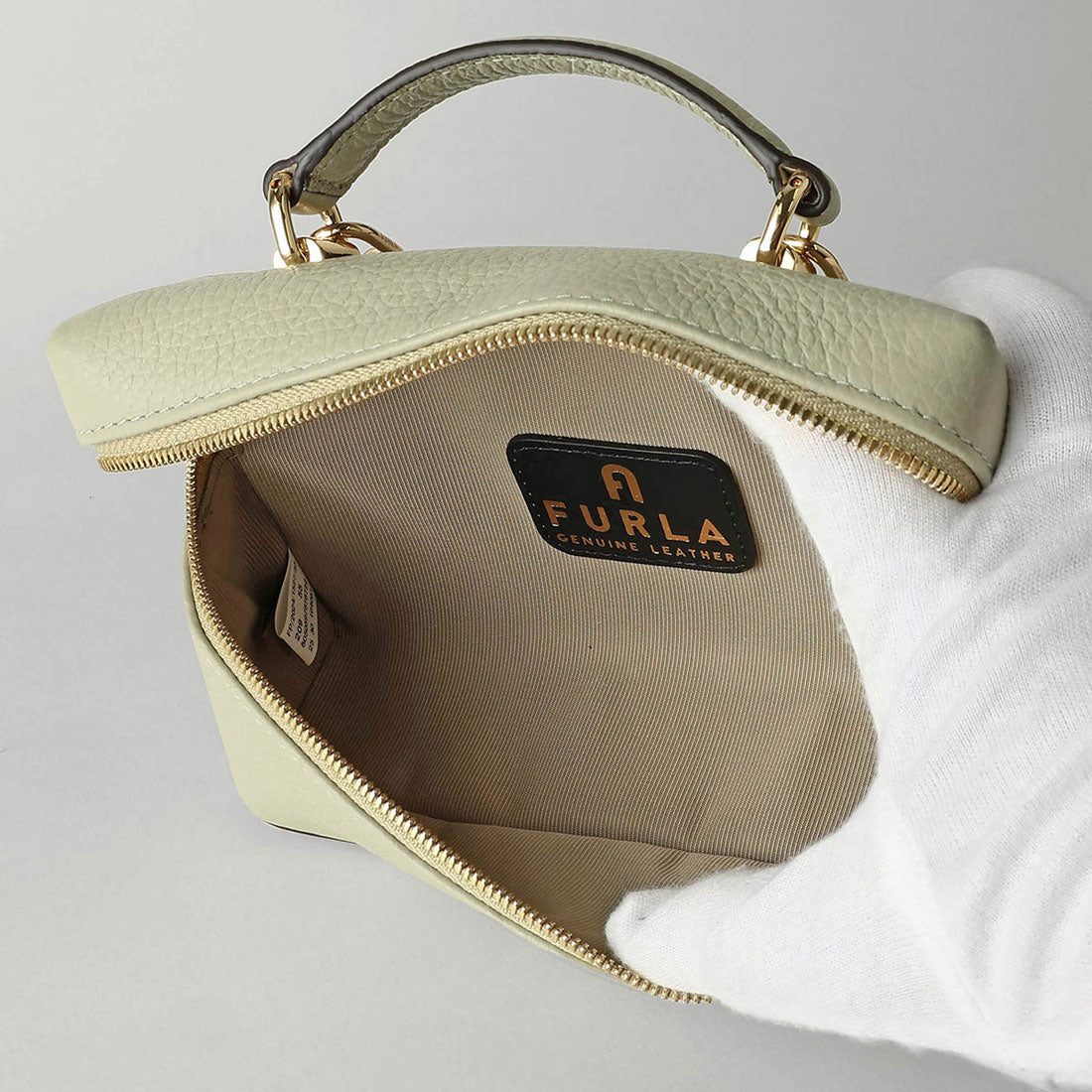 フルラ FURLA ショルダーバッグ カメリア ミニバッグ WE00625 HSF000 4023S 1 007 LIGHT SALVIA (ライトサルビア) ライトサルビア