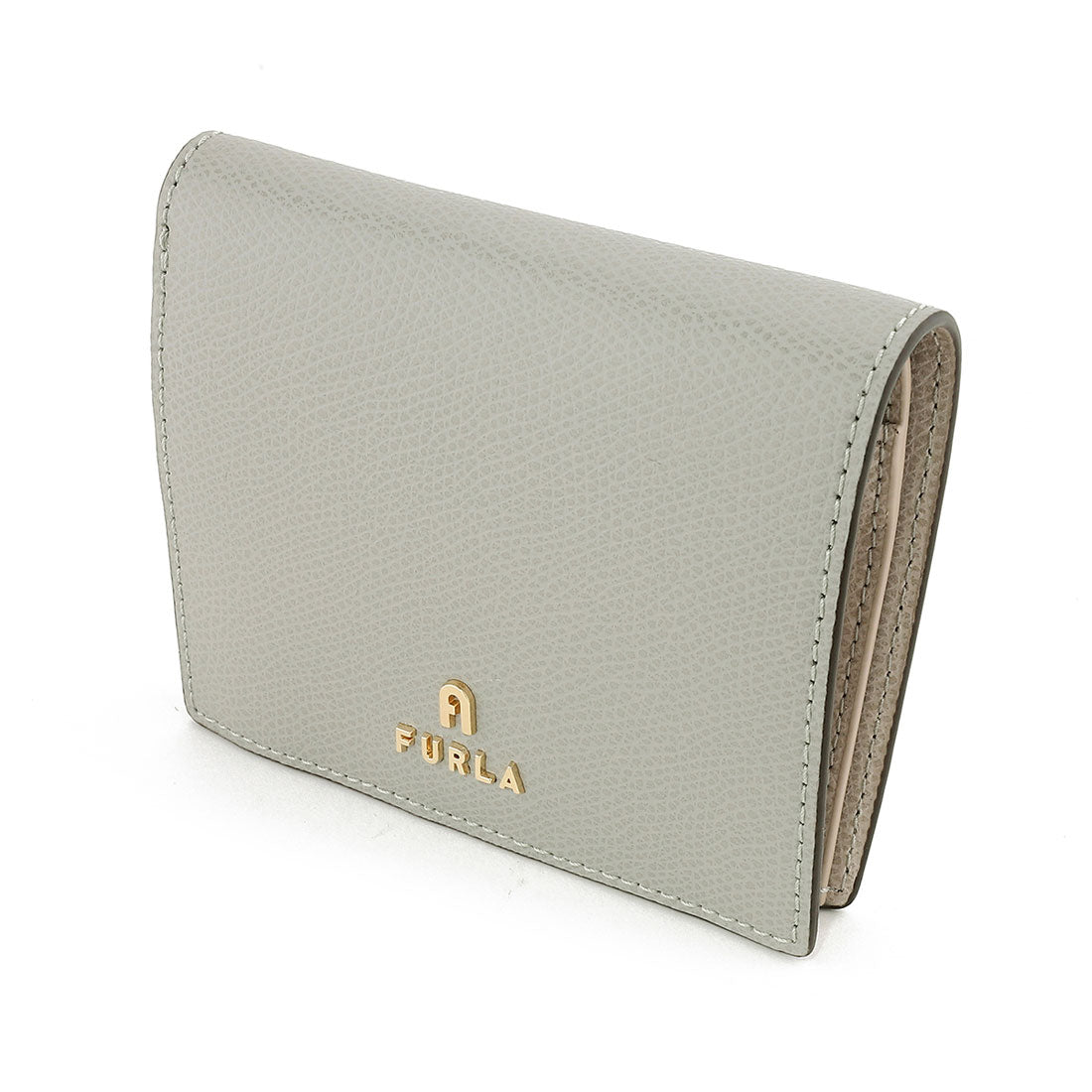 フルラ FURLA 2つ折り財布 カメリア コンパクトウォレット S WP00304 ARE000 3402S 1007 CENERE/VANIGLIA int.