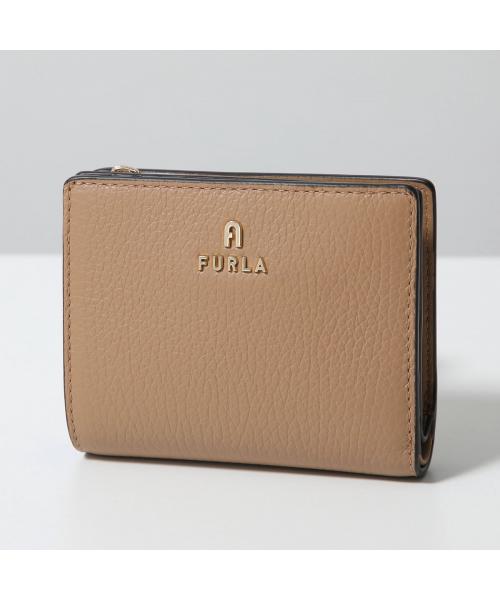 フルラ FURLA Furla 二つ折り財布 CAMELIA S カメリア ミニ財布 （YU500/DESERTO/ブラウン） YU500/DESERTO/ブラウン