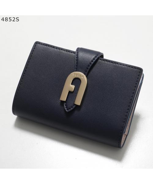 フルラ FURLA Furla 二つ折り財布 MIASOFIA M COMPACT WALLET （4852S/INK-BLUE/ネイビー） 4852S/INK-BLUE/ネイビー