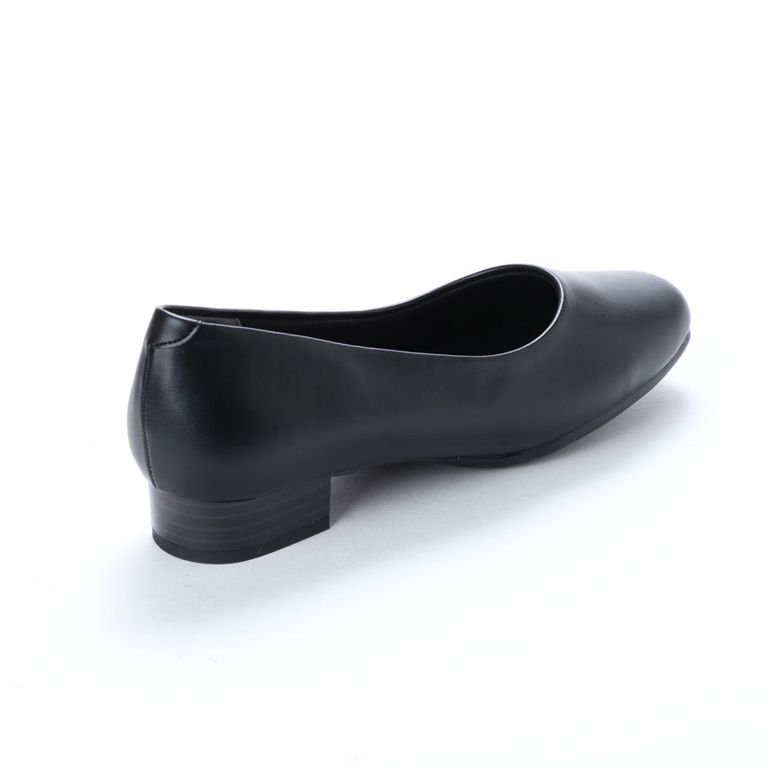 ゆったり幅広 5E 防水 ローヒールパンプス <2.5cmヒール> 【21.5cm~25.5cm】 FR-1105 fuwaraku