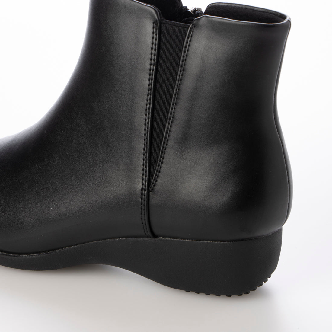 Wide 3E Waterproof Short Boots <3.5cm Heel> 【22.0cm~25.5cm】 FR-1117 fuwaraku