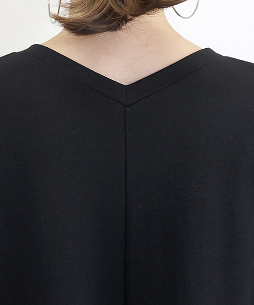 アレッタ ヴィータ Aletta vita 2WAY裾ティアードロングワンピース (ブラック) ブラック