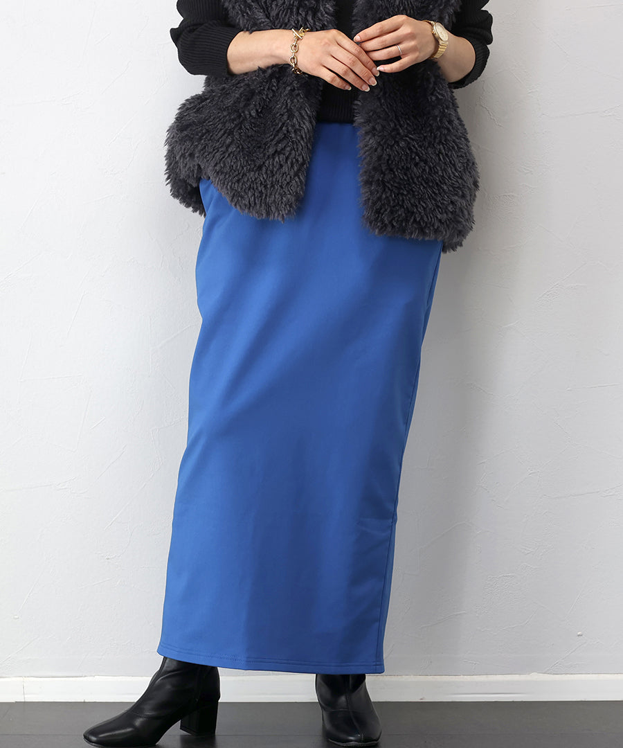 アレッタ ヴィータ Aletta vita ボンディング裏起毛ペンシルスカート