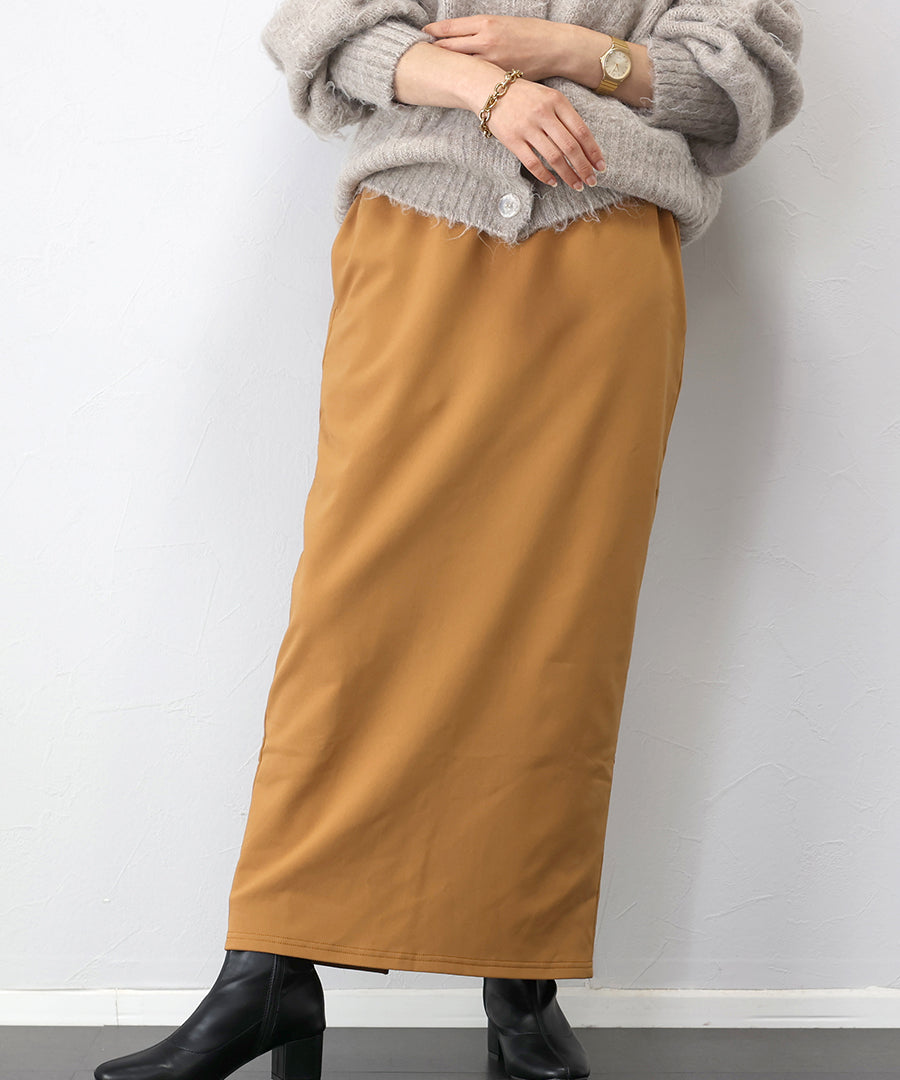 アレッタ ヴィータ Aletta vita ボンディング裏起毛ペンシルスカート