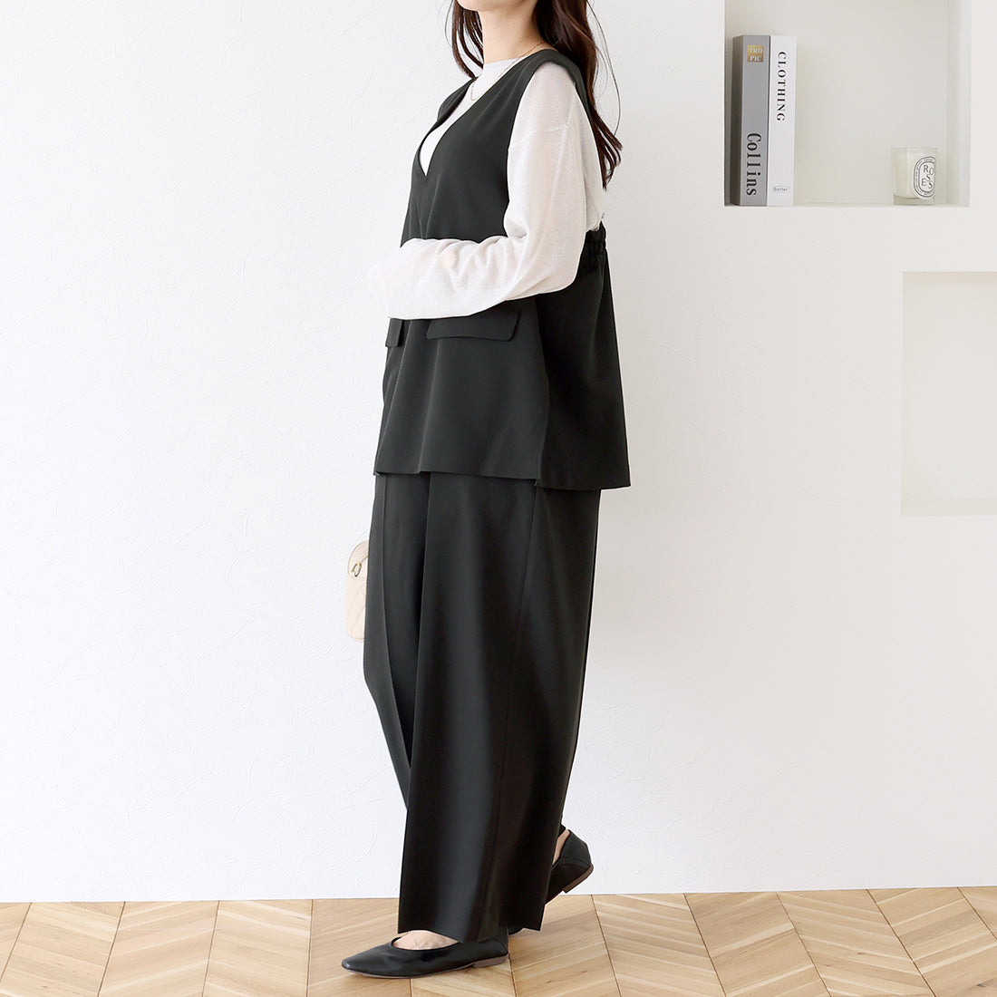 阿蕾塔·維塔 Aletta vita 艾絲特爾紗綢全身連身褲