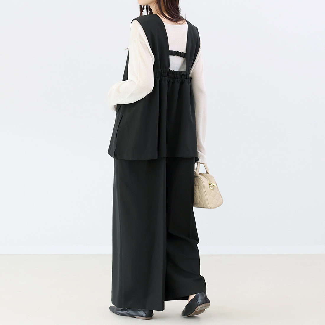 阿蕾塔·維塔 Aletta vita 艾絲特爾紗綢全身連身褲