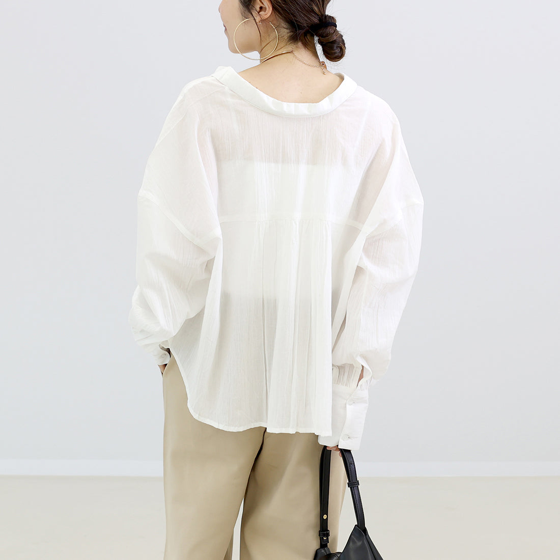 アレッタ ヴィータ Aletta vita スシボイル両ポケ長袖シャツ (ブルー) ブルー