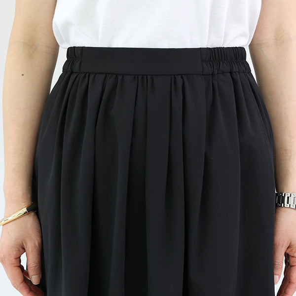 アレッタ ヴィータ Aletta vita 【撥水・UV加工】ティアードロングスカート (グレージュ) グレージュ