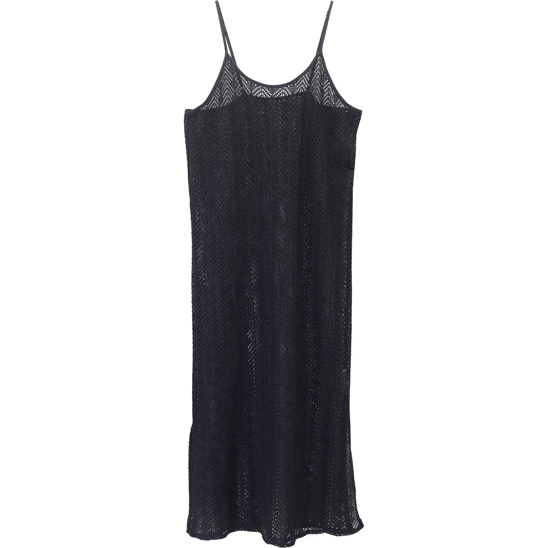 アレッタ ヴィータ Aletta vita T/Cカットレースキャミワンピース (ブラック) ブラック