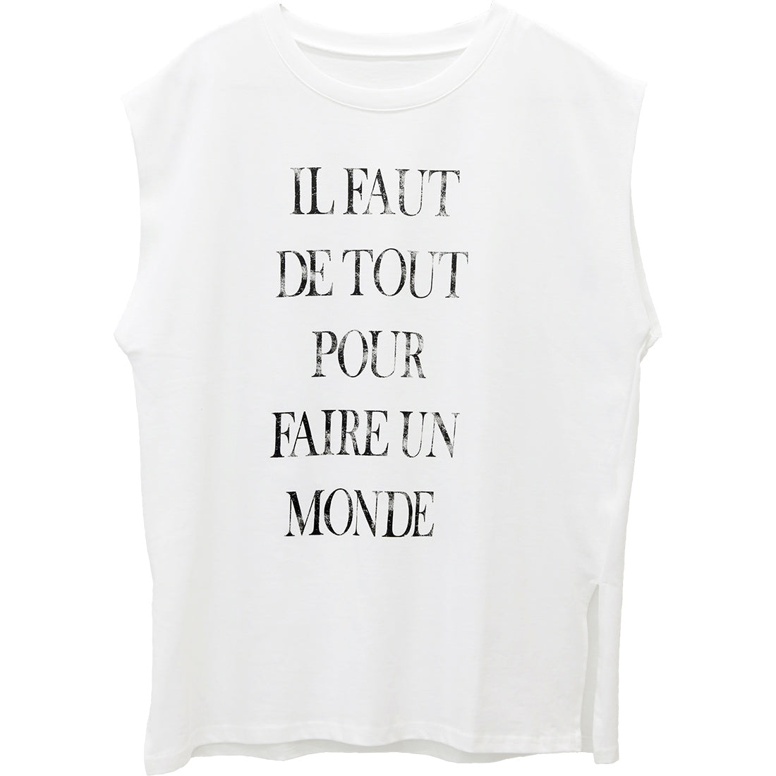 アレッタ ヴィータ Aletta vita 綿天竺ロゴフレンチカットソー (オフホワイト) オフホワイト