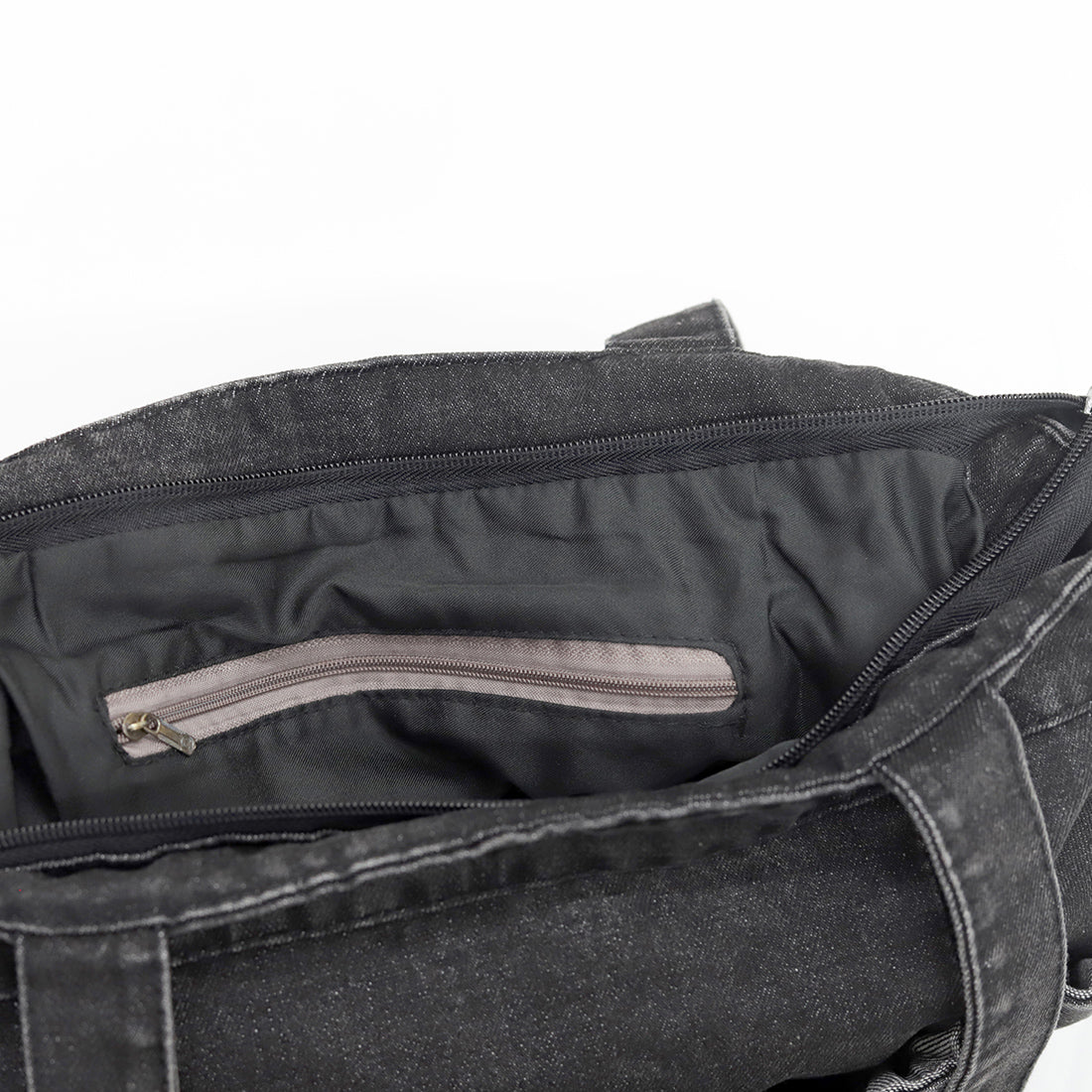 アレッタ ヴィータ Aletta vita デニムドロストトートバッグ (ブラック) ブラック