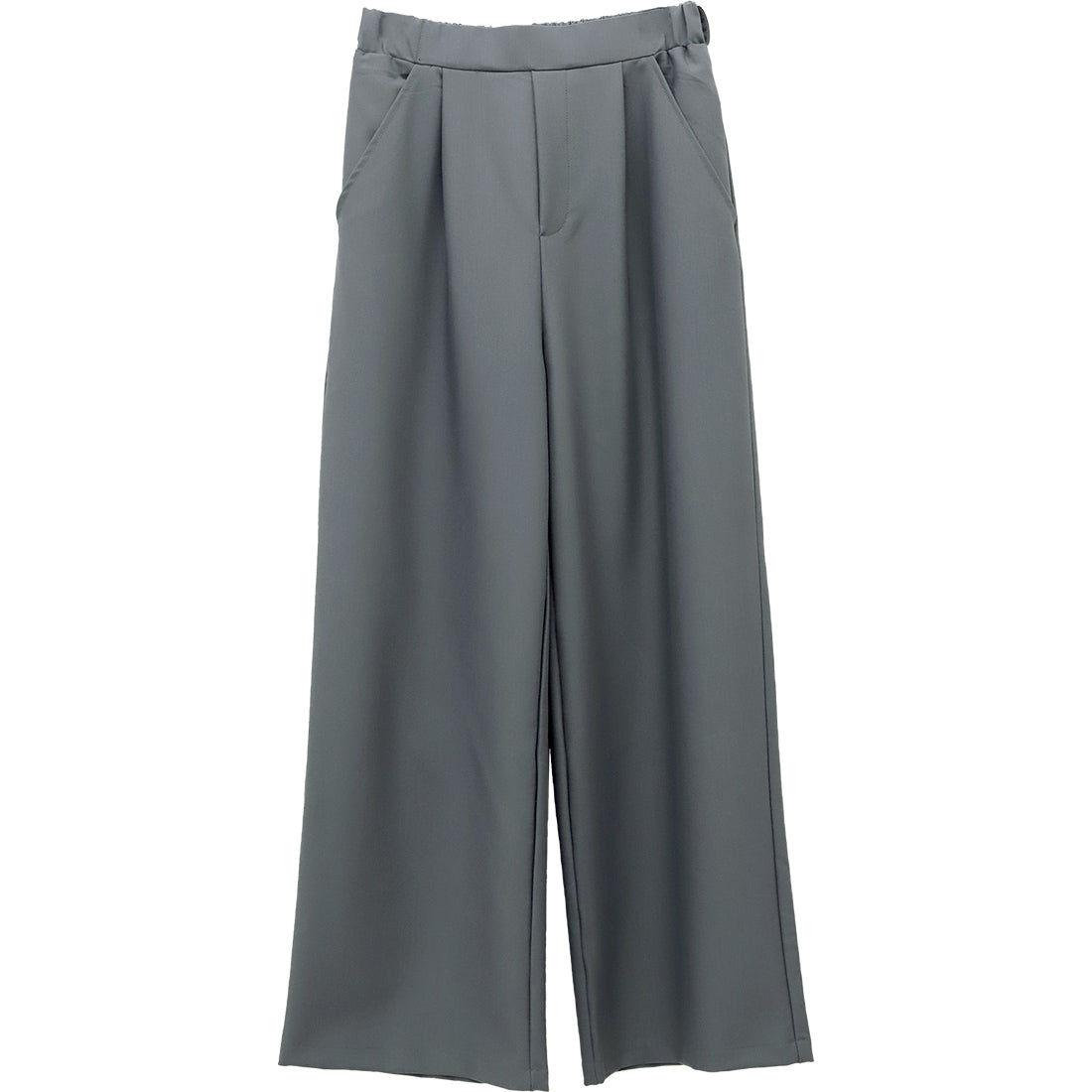アレッタ ヴィータ Aletta vita エステルツイルタックセミワイドパンツ (グレー) グレー