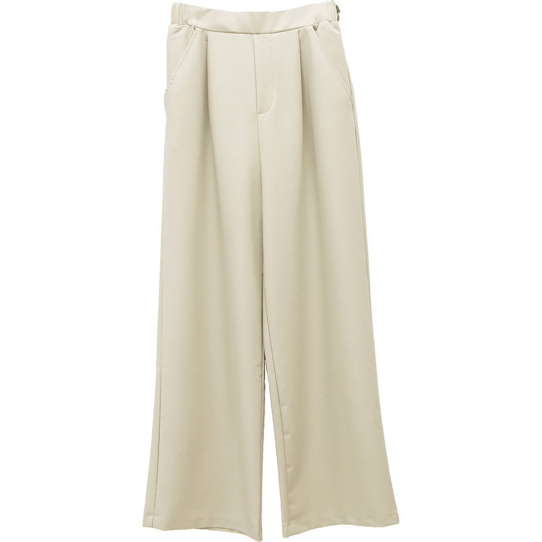 アレッタ ヴィータ Aletta vita エステルツイルタックセミワイドパンツ (グレー) グレー