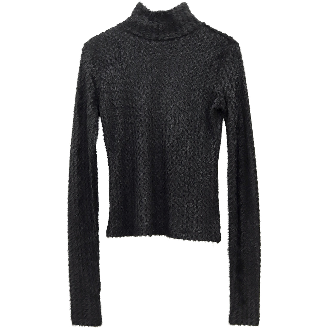 アレッタ ヴィータ Aletta vita ショートフェザーハイネックプルオーバー (ブラック) ブラック