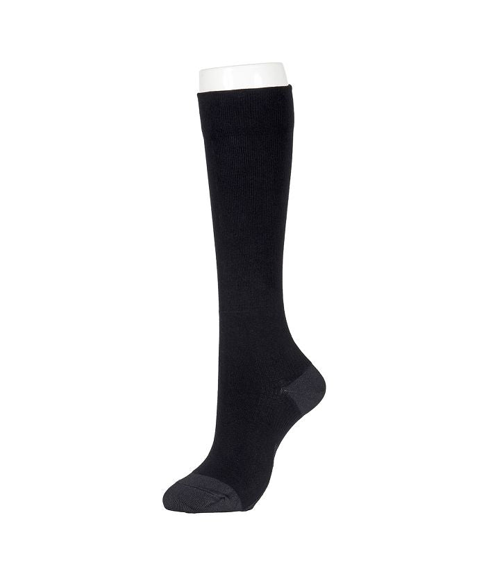 フクスケ fukuske 福助 公式 靴下 着圧ハイソックス ユニセックス fukuske 無地 和紙素材 抗菌防臭 秒ではける 396Q1001婦人 女性 フクスケ fu