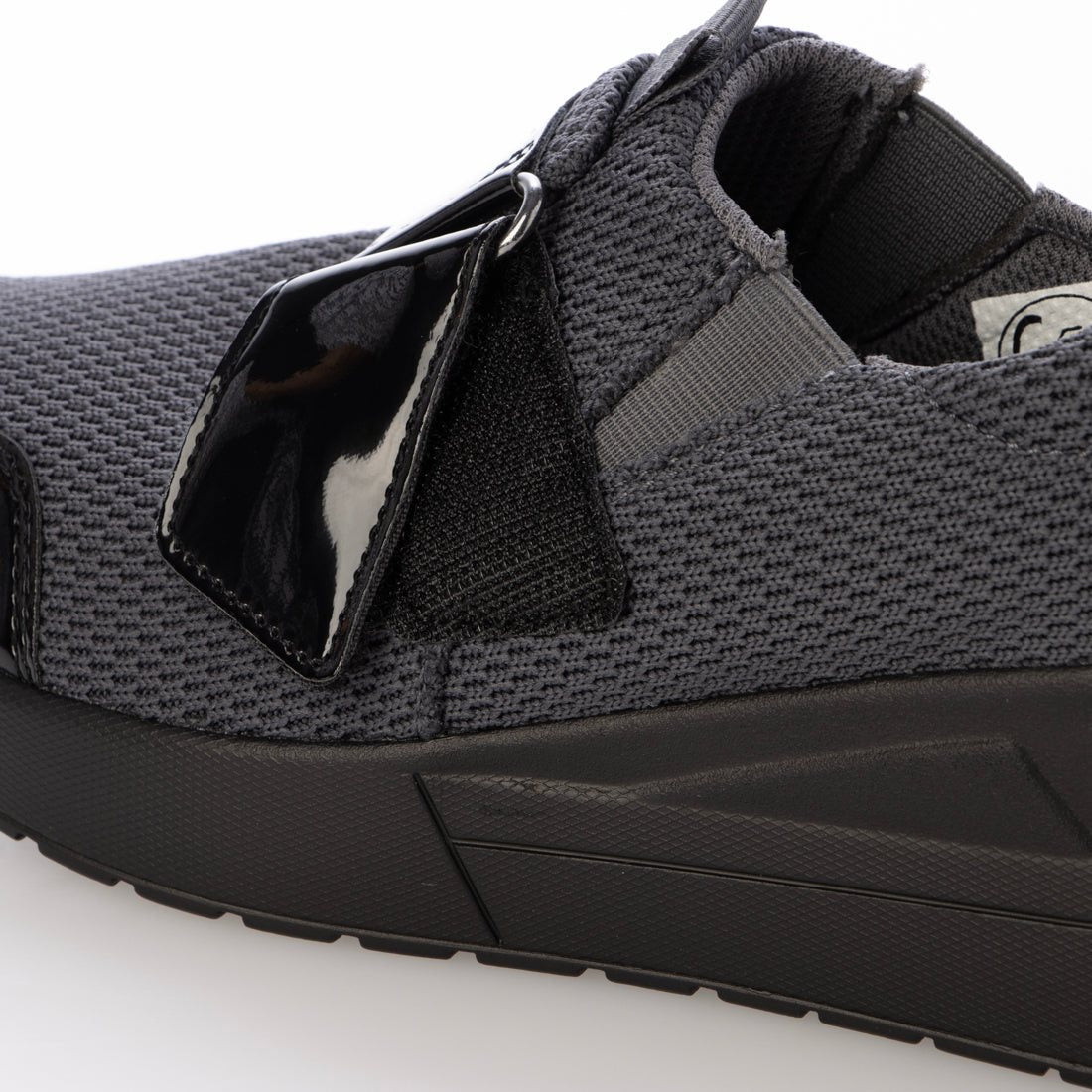 ゴムゴム Gomu56 軽量 ウェッジソール カジュアルスニーカー (グレー) グレー