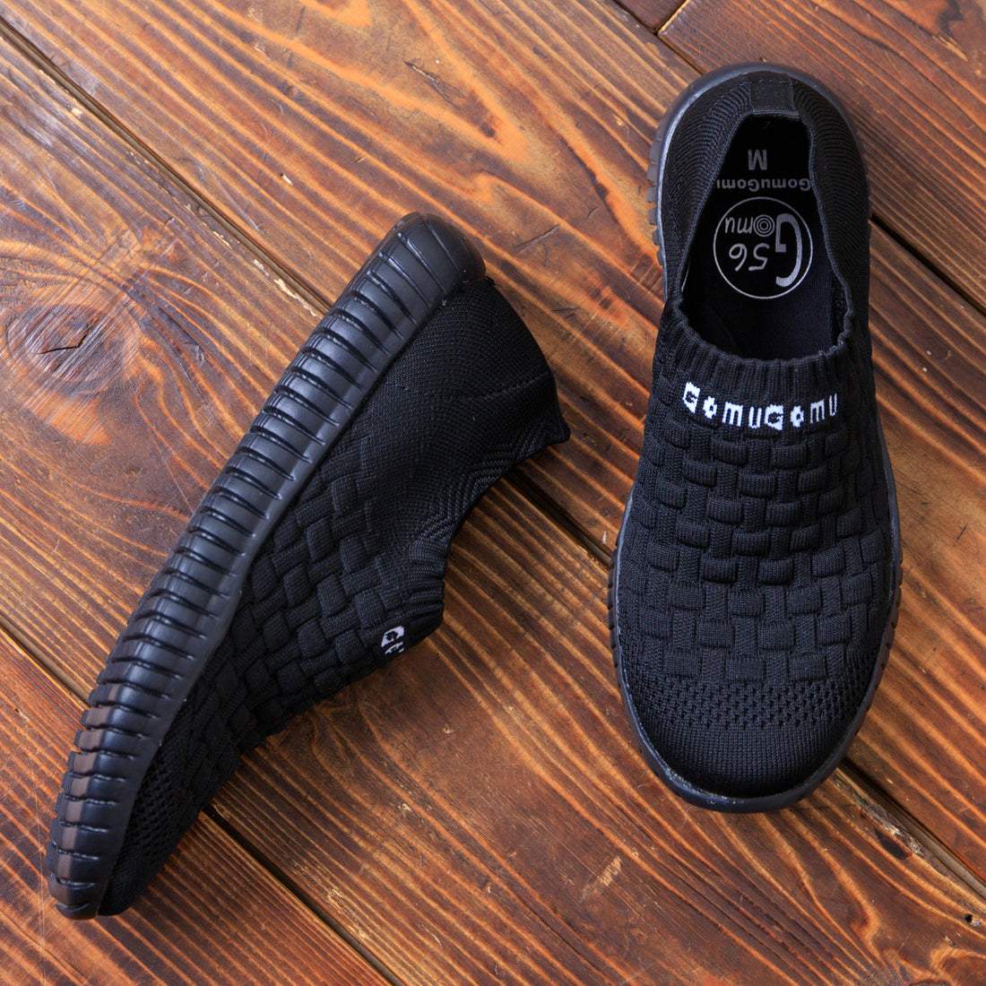 橡膠橡膠GOMU56針織運動鞋