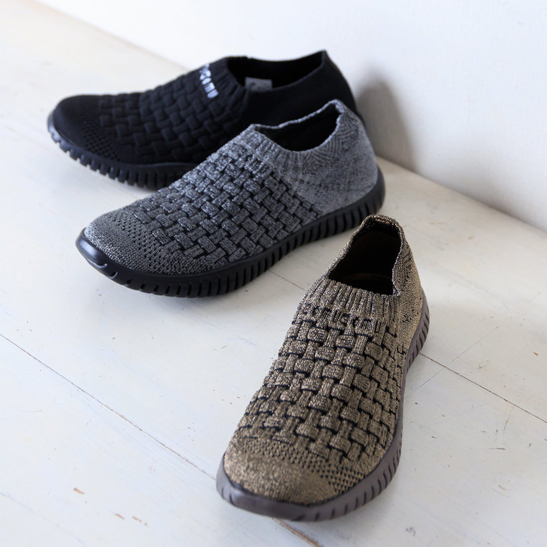 橡膠橡膠GOMU56針織運動鞋