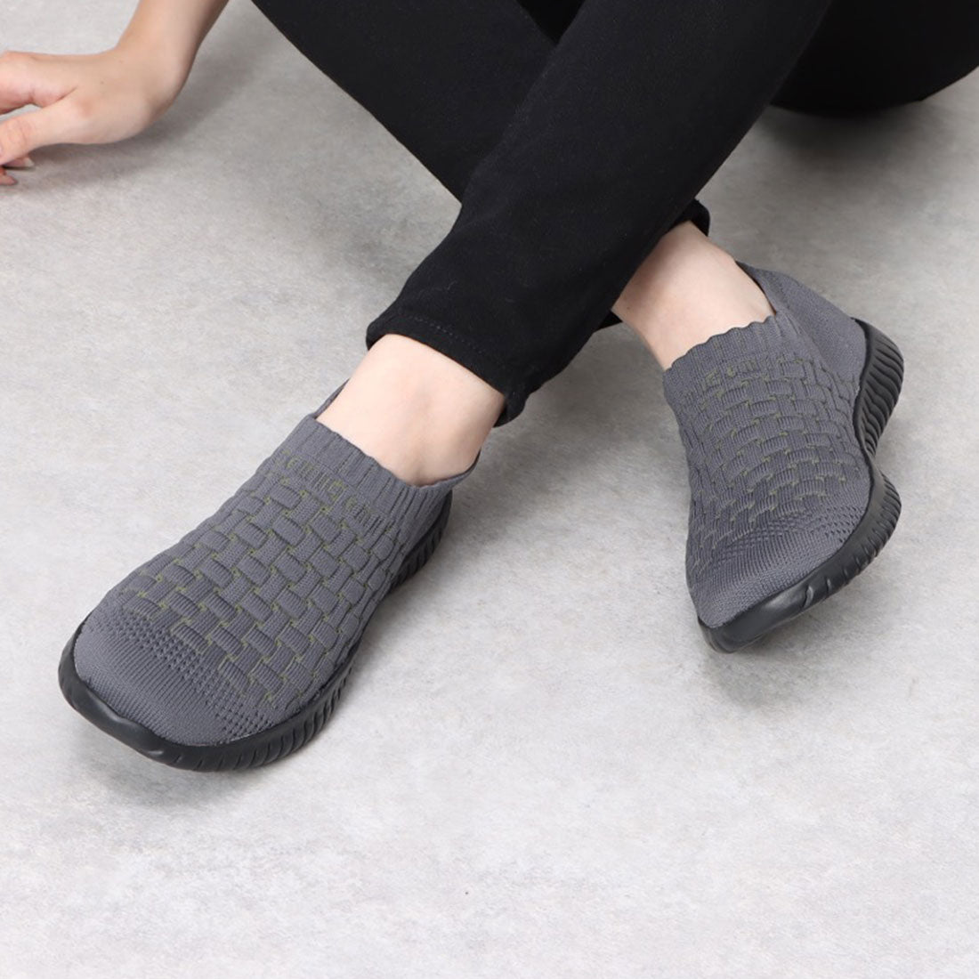 橡膠橡膠GOMU56針織運動鞋