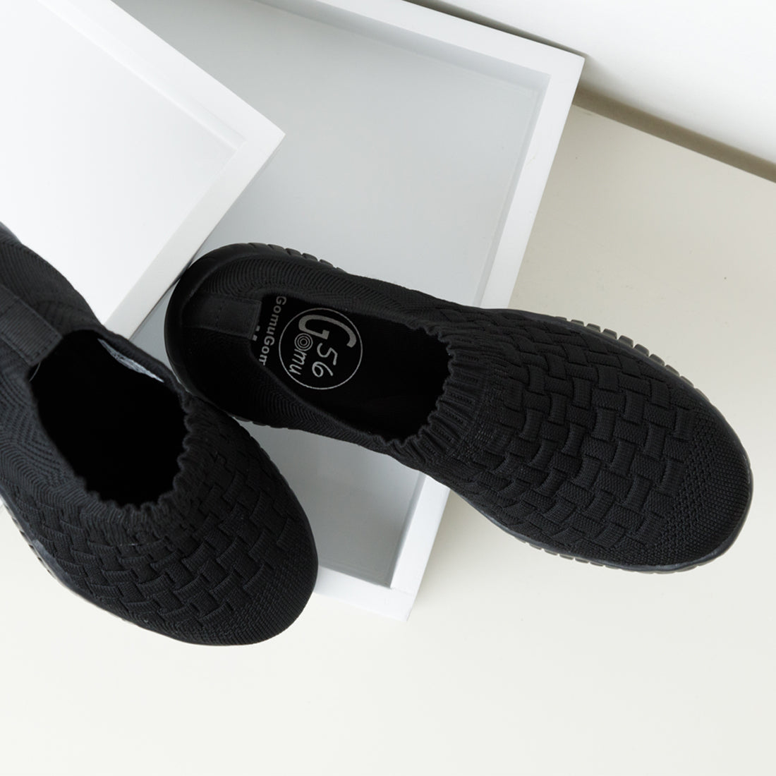 橡膠橡膠GOMU56針織運動鞋