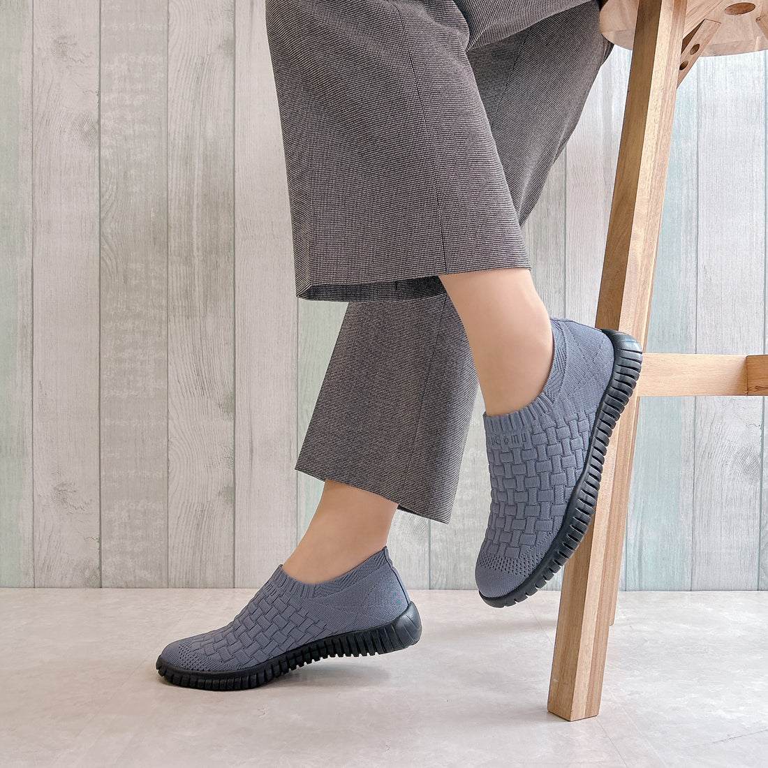 橡膠橡膠GOMU56針織運動鞋