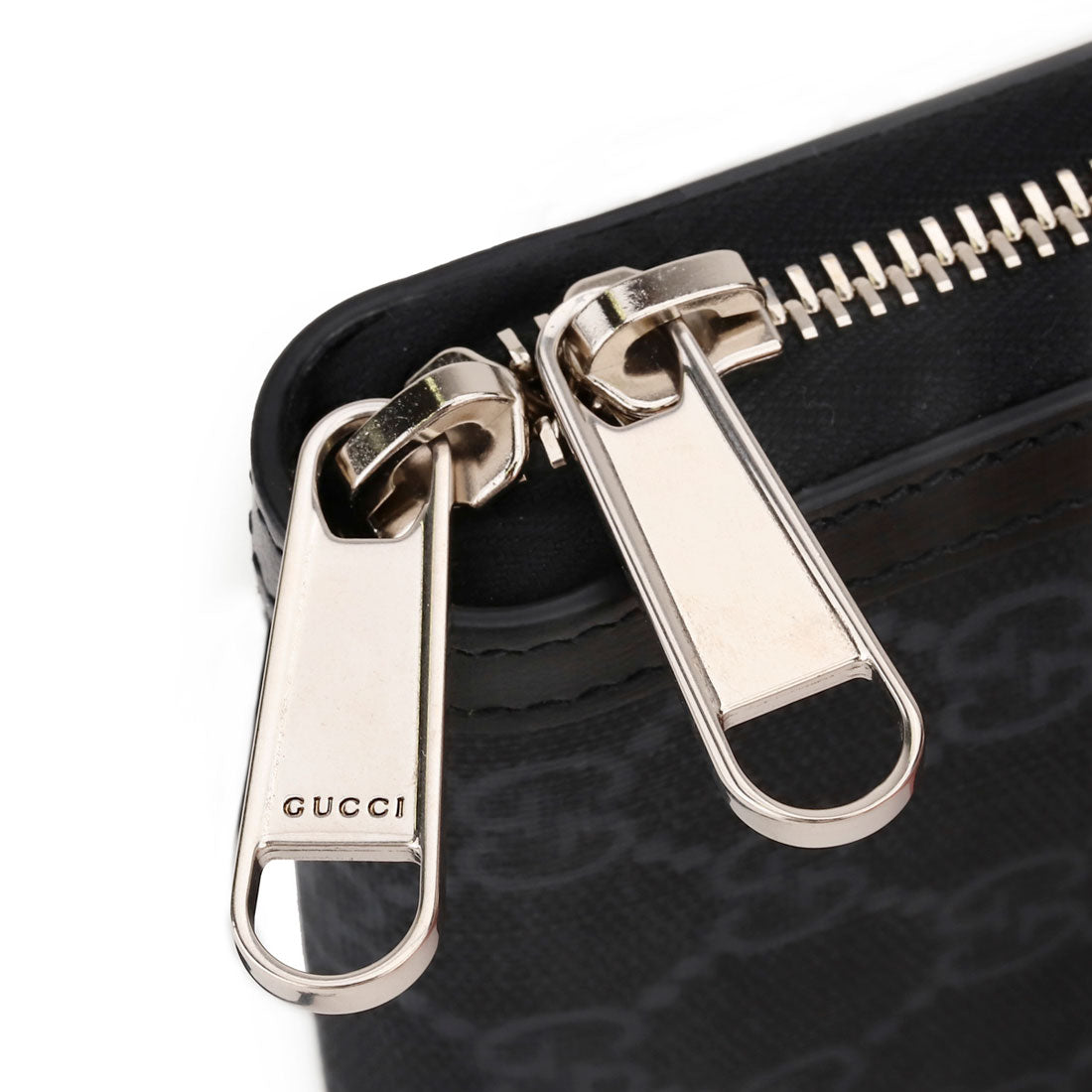 グッチ GUCCI ショルダーバッグ GGスプリーム PHONE HOLDER 724357 92TCF 1000 BLACK/GRAY (ブラック/グレー) ブラック/グレー