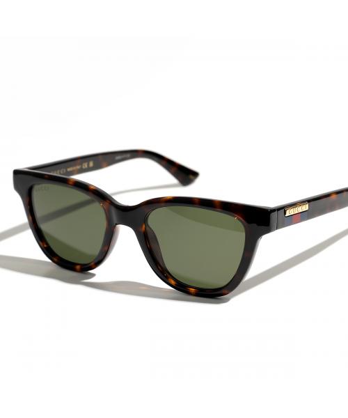 グッチ GUCCI GUCCI サングラス GG1116S ウェリントン型 (002/HAVANA-HAVANA-GREEN) 002/HAVANA-HAVANA-GREEN