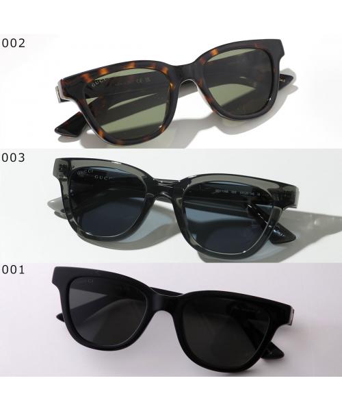 グッチ GUCCI GUCCI サングラス GG1116S ウェリントン型 (002/HAVANA-HAVANA-GREEN) 002/HAVANA-HAVANA-GREEN