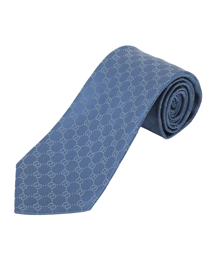 グッチ GUCCI GUCCI グッチ ネクタイ 456520 4B002 4300 (ブルー) ブルー
