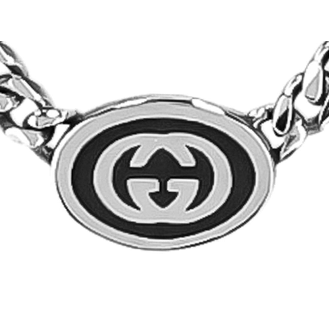 グッチ GUCCI 678658-J8410 ネックレス インターロッキングG メンズ (シルバー) シルバー