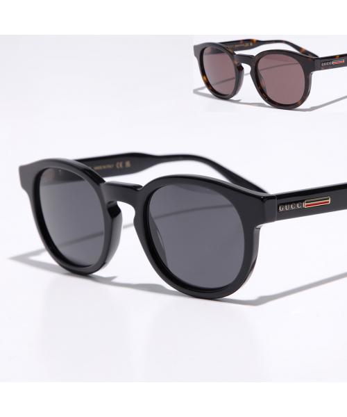 グッチ GUCCI GUCCI サングラス GG0825S ボストン型 フルリム (001/Black-Black-Grey) 001/Black-Black-Grey