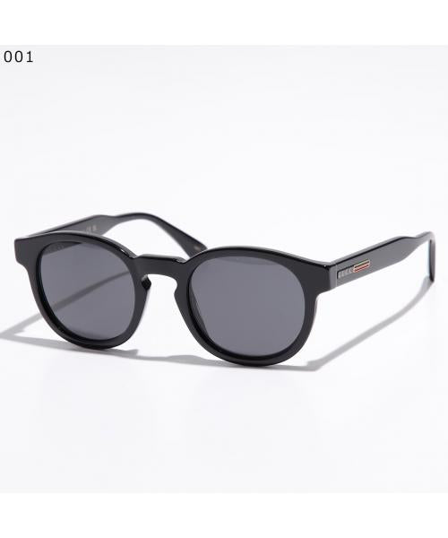 グッチ GUCCI GUCCI サングラス GG0825S ボストン型 フルリム (001/Black-Black-Grey) 001/Black-Black-Grey