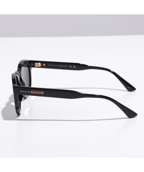 グッチ GUCCI GUCCI サングラス GG0825S ボストン型 フルリム (001/Black-Black-Grey) 001/Black-Black-Grey