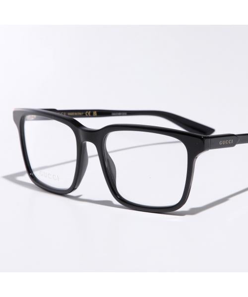 グッチ GUCCI GUCCI メガネ GG1120O スクエア型 アイウェア (001/BLACK-BLACK-TRANSARENT) 001/BLACK-BLACK-TRANSARENT