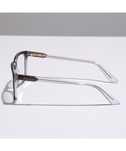グッチ GUCCI GUCCI メガネ GG1120O スクエア型 アイウェア (001/BLACK-BLACK-TRANSARENT) 001/BLACK-BLACK-TRANSARENT