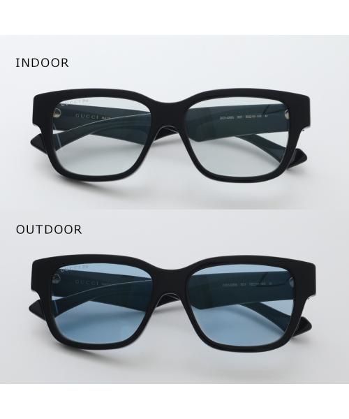Gucci GUCCI GUCCI Sunglasses GG1428S Wellington Type Photochromic Lens