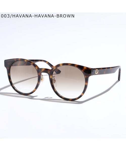 グッチ GUCCI GUCCI サングラス GG1339SK ウェリントン型 (003/HAVANA-HAVANA-BROWN) 003/HAVANA-HAVANA-BROWN