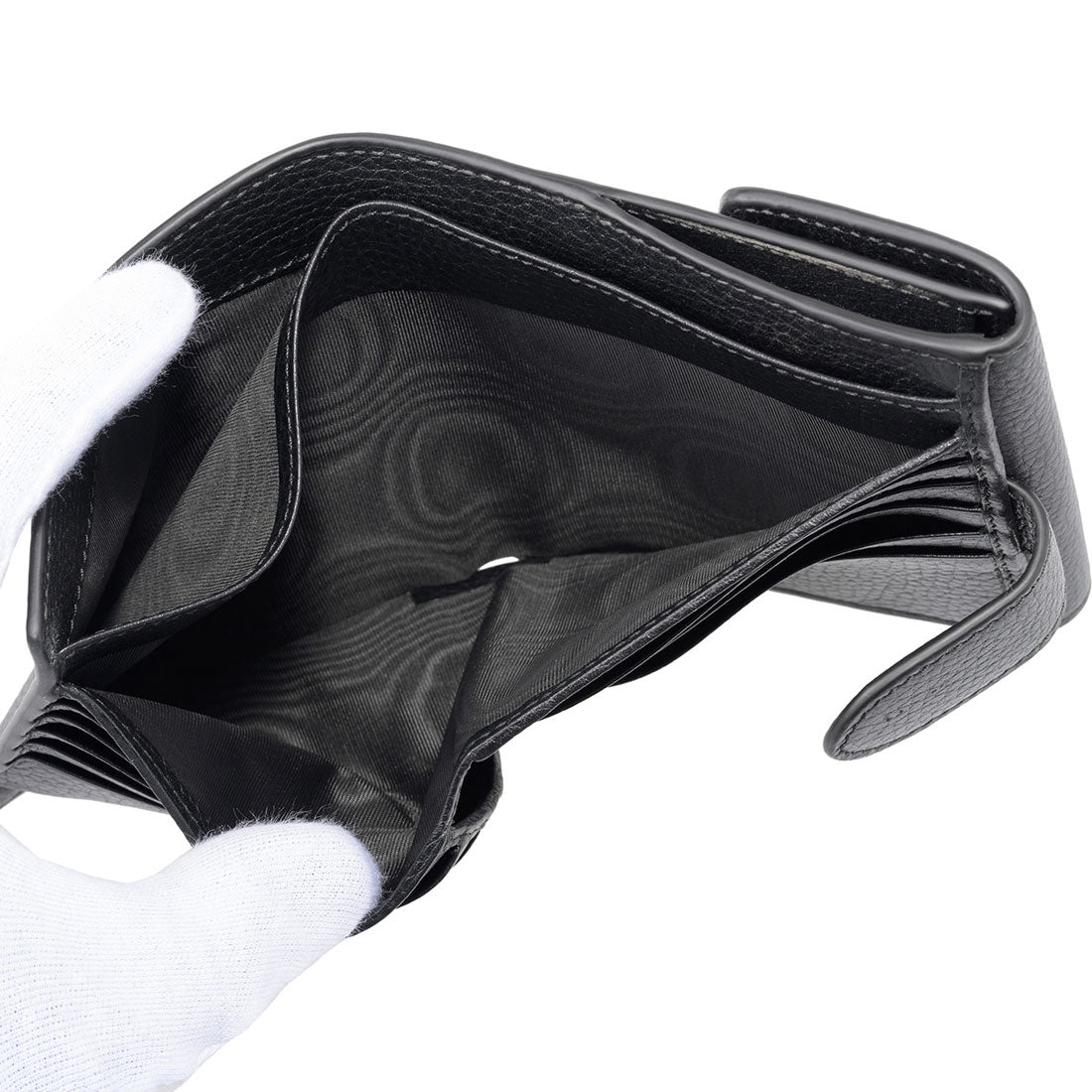 グッチ GUCCI 2つ折り財布 GGマーモント COMPACT WALLET 782749 A7M0T 1000 BLACK (ブラック) ブラック