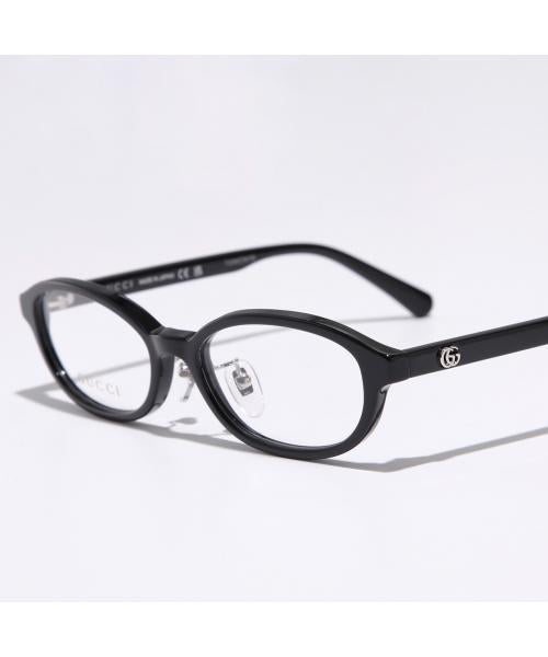 グッチ GUCCI GUCCI メガネ GG0930OJ オーバル型 セルフレーム (005/ブラック) 005/ブラック