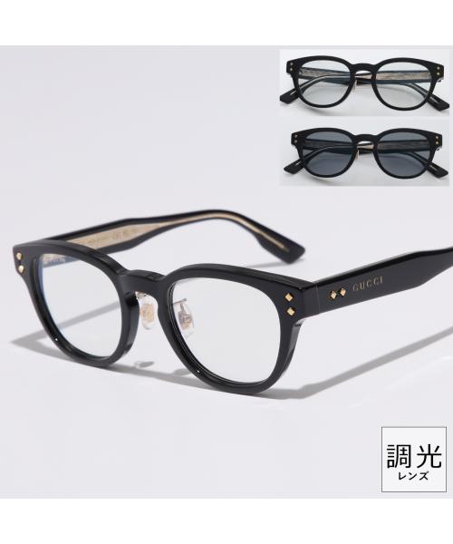 グッチ GUCCI GUCCI サングラス GG1470SJ ウェリントン型 調光レンズ (001/ブラック) 001/ブラック