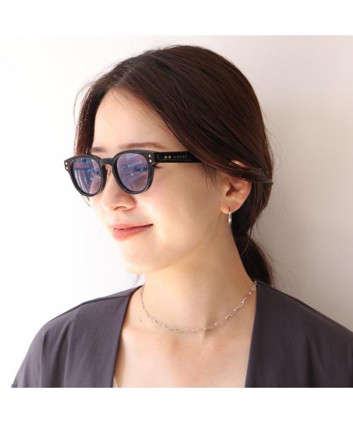 グッチ GUCCI GUCCI サングラス GG1470SJ ウェリントン型 調光レンズ (001/ブラック) 001/ブラック
