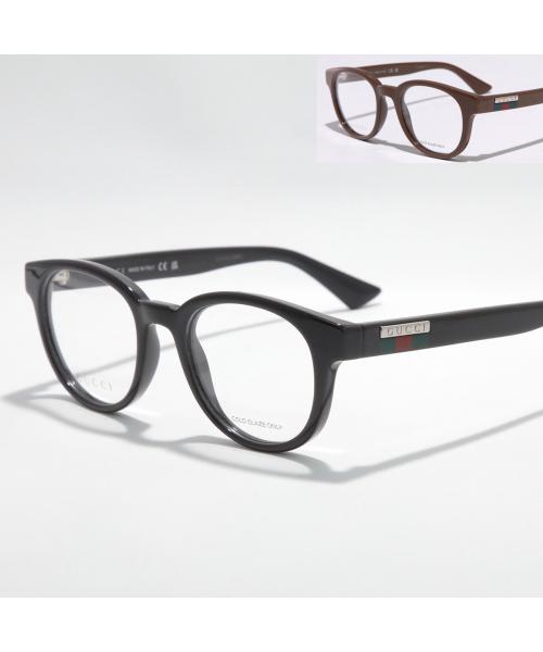 グッチ GUCCI GUCCI メガネ GG0769O ウェリントン型 アイウェア (006/BROWN-TRANSPARENT) 006/BROWN-TRANSPARENT